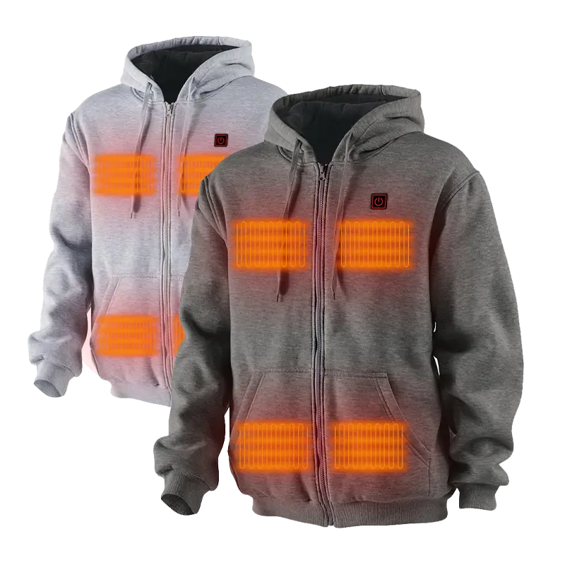 HEATED HOODIES	Streetwear styling, battery pockets	Urban Fashion, Events